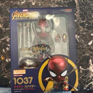 Good Smile Company Iron Spider Nendoroid Action Figure - Red and Black